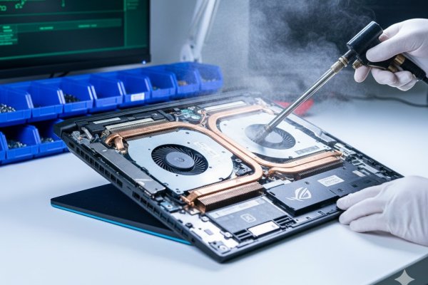 Asus ROG fan çok ses yapıyor