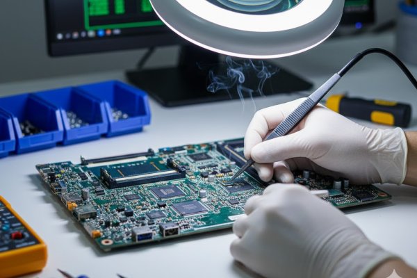 Laptop Anakart Arızası ve Çip Seviyesinde Tamir