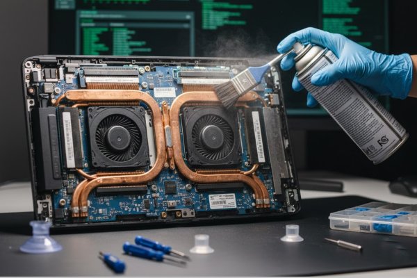 Laptop Fan Yağlama ve Temizleme