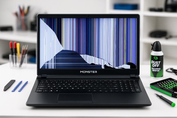 Monster Laptop Ekran Değişimi