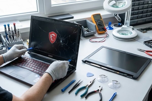 MSI Laptop Ekran Değişimi