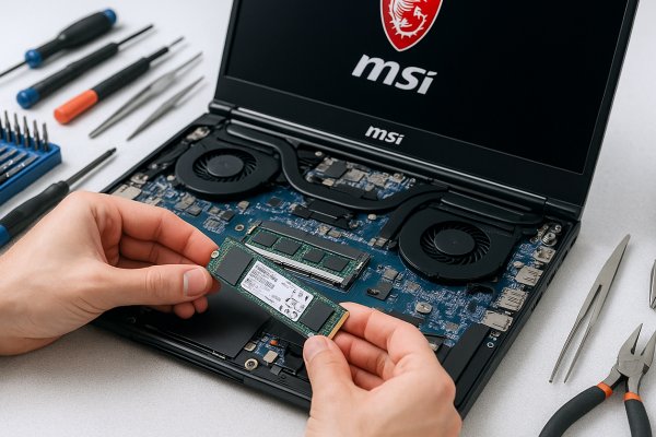 MSI Laptop SSD ve RAM Yükseltme
